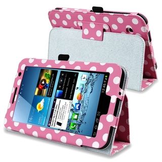 BasAcc Polka Dot Leather Case for Samsung Galaxy Tab 2 7.0 P3100/ 3110 BasAcc Tablet PC Accessories