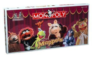 Muppets Collector's Edition Monopoly Board Game Toys & Games