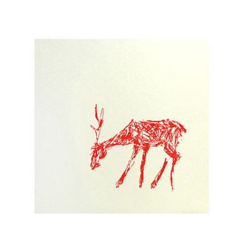 deer greeting card for every wintery occasion by deborah champion