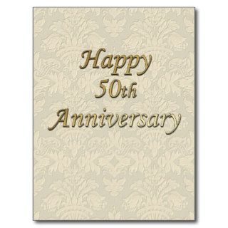 Happy 50th Anniversary Post Cards