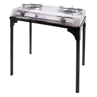 Stansport Stainless Steel 2 burner Stove With Stand
