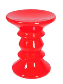 Rook Stool (Red) by Pangea Home