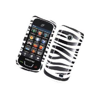 Samsung T528 SGH T528G Black White Zebra Stripe Cover Case Cell Phones & Accessories