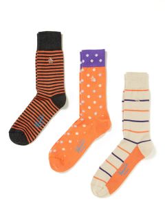 Cotton Mid Calf Socks (3 Pack) by Original Penguin