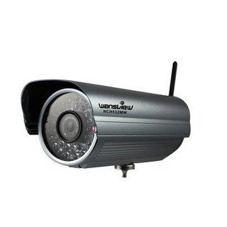 Wansview NCH 532MW HD Mega Pixel IP Camera Outdoor Wireless Security iPhone View  Bullet Cameras  Camera & Photo