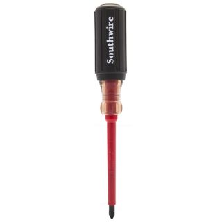 Southwire Phillips Tip Insulated Screwdriver with 4 in Round Shank
