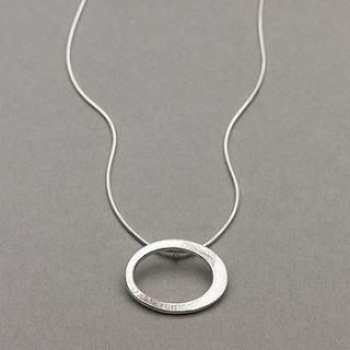 halo necklace by latham & neve