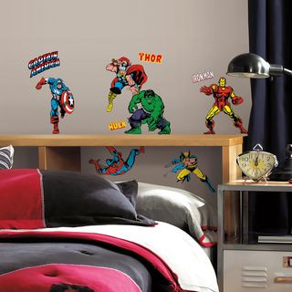 Marvel Classics Peel And Stick Wall Decals