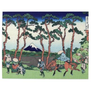 東海道保土ケ谷, 北斎 View Mt.Fuji Hodogaya, Hokusai Puzzle