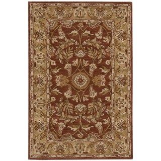 Nourison Hand tufted India House Rust Wool Rug (26 X 4)