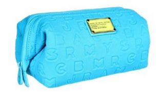 Marc by Marc Jacobs Embossed Neoprene Cosmetic Pouch Bag Atomic Blue Clothing