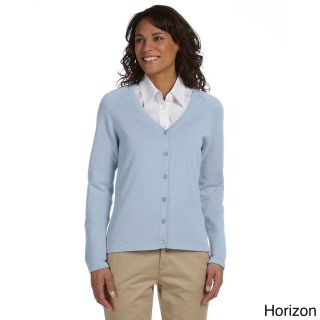 Chestnut Hill Womens Solid Six button Cardigan Blue Size XXL (18)