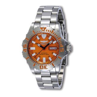 Invicta 2615  Watches,Mens Automatic  pro diver 200 meter  watch, orange dial Stainless Steel, Casual Invicta Automatic Watches