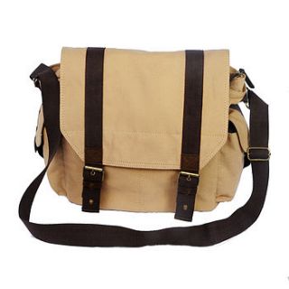 eureka canvas shoulder bag by eureka and nash