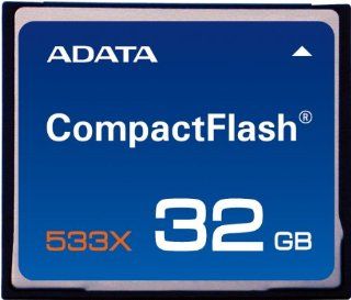 ADATA Turbo 533X 32 GB CompactFlash Memory Card ACF32G533XR Electronics