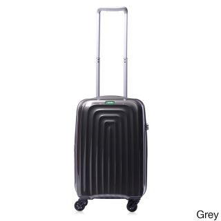 Lojel Wave Polycarbonate 22 inch Small Carry on Upright Spinner Suitcase