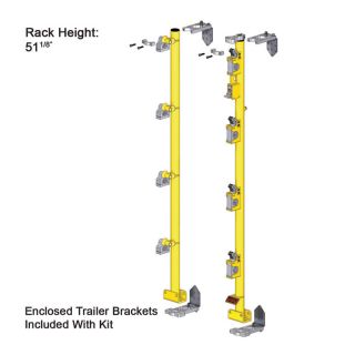 Green Touch Line Trimmer Rack — 4 Position, Model# XC104  Equipment Racks