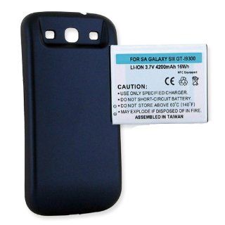 Samsung SCH I535 Cell Phone Battery (Li Ion 3.7V 4200mAh) Rechargable Extended Battery   Equipped With NFC   Replacement For Samsung Galaxy S3 Cellphone Battery Cell Phones & Accessories