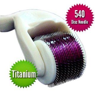 Derma Roller SGF + FREE Travel Case   Titanium Alloy Micro Needle Roller 540 Needles  1.0mm Needle Length Best Skin Roller for Body and Face Ultimate Therapy for Removal of Stretch Marks, Wrinkles, Scars, Large Pores, Eyes Pouches Incredible benefits for B