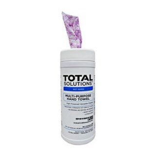 Total Solutions 1539 Multi Purpose Hand Towels, 9.5" X 12" 20 Ct. 6/Cs Health & Personal Care