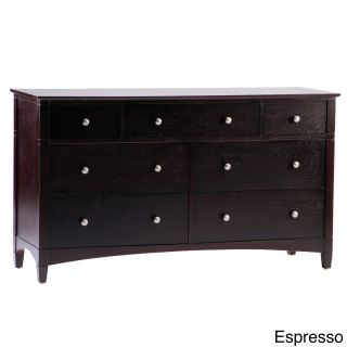 Bolton Furniture Essex 7 drawer Dresser Espresso Size 7 drawer