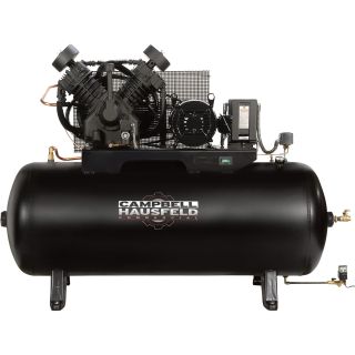Campbell Hausfeld Fully Packaged Air Compressor — 10 HP, 34.1 CFM @ 175 PSI, 208-230/460 Volt Three Phase, Model# CE8001FP  30   39 CFM Air Compressors