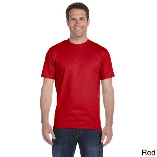 Gildan Gildan Mens Dryblend 50/50 T shirt Red Size XXL