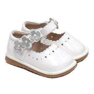 willow infant maryjane leather squeaky shoes by my little boots