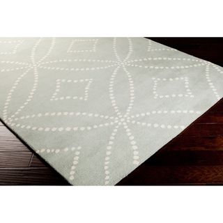 Hand tufted Harlequin Grey Area Rug (8 X 10)