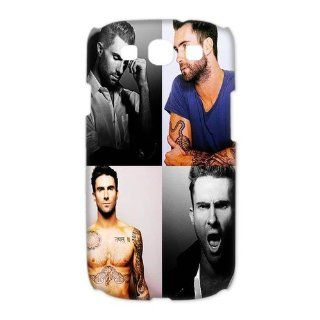 PhoneCaseDiy Famous Band Marron 5 Adam Levine Plastic Hard Case Design Cases For Samsung Galaxy S3 S3 AX52138 Cell Phones & Accessories