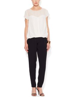 Jillian Crepe Pant by Nicole Miller