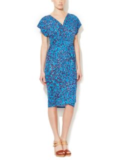V Neck Draped Front Dress by See by Chloe