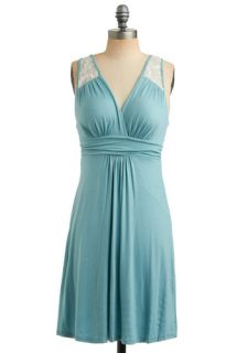 Dinner by the Falls Dress in Misted  Mod Retro Vintage Dresses