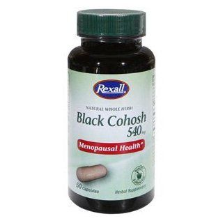 Rexall Black Cohosh 540mg 50 Ct  Multiminerals Mineral Supplements  Grocery & Gourmet Food