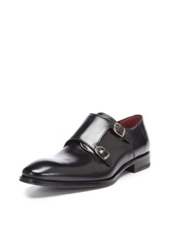 Double Monkstrap Shoes by Mezlan