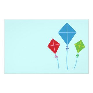 Playful Kites Custom Stationery