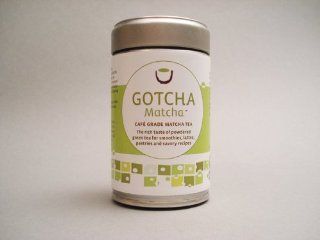 Gotcha Matcha Caf Grade for Lattes and Smoothies 80g tin  Grocery Tea Sampler  Grocery & Gourmet Food