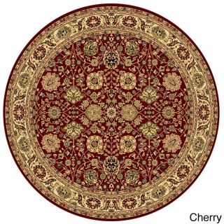 New Vision Tabriz Floral Round Rug (53)