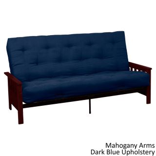 Epicfurnishings Provo Full size With Inner Spring Futon Sofa Sleeper Bed Blue Size Full