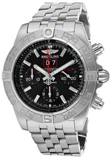Breitling A4436010 BB71 SS  Watches,Mens Windrider/Blackbird Auto/Mechanical Chronometer Chrono Black Dial Stainless Steel, Chronograph Breitling Automatic Watches