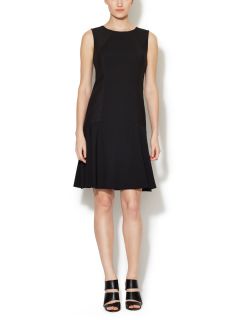 Wool A Line Dress by Magaschoni