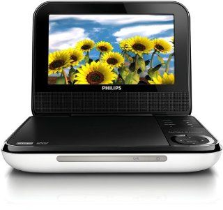 Philips PD700/37 7 Inch LCD Portable DVD Player, White Electronics