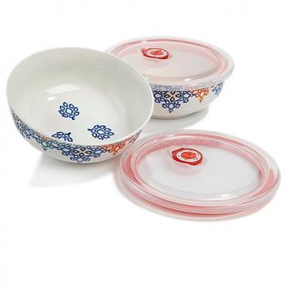 Easy Exotic by Padma Lakshmi 2 Piece Bowls Set   6 1/2 In