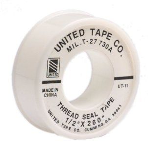 Wm Harvey 017072B 500 1/2" x 260" Teflon Thread Seal Tape   Masking Tape  
