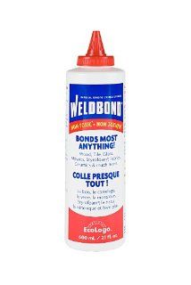 Weldbond 8 545 Adhesive 21 Ounce Bottle   Wood Glues  