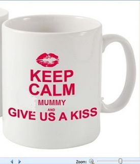 personalised mother's day keep calm mugs by sleepyheads