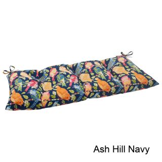 Pillow Perfect Ash Hill Polyester Tufted Outdoor Loveseat Cushion