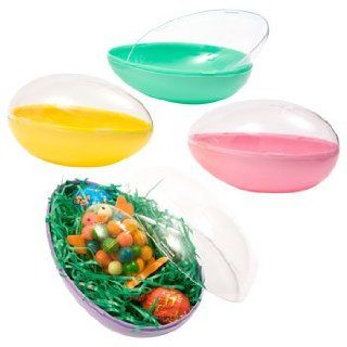 Jumbo Hollow Easter Egg (mixed pastels with clear top)  Other Products  