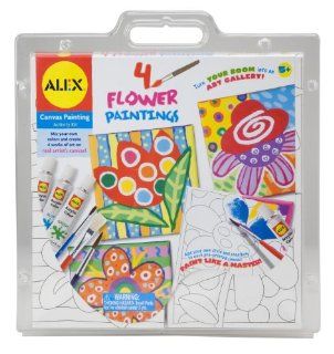 ALEX Toys   Artist Studio Flower Paintings (4) 562FL Toys & Games