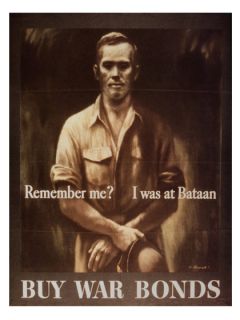 "Remember Me I was at Bataan," by Alexander Brook by Vintage War Posters